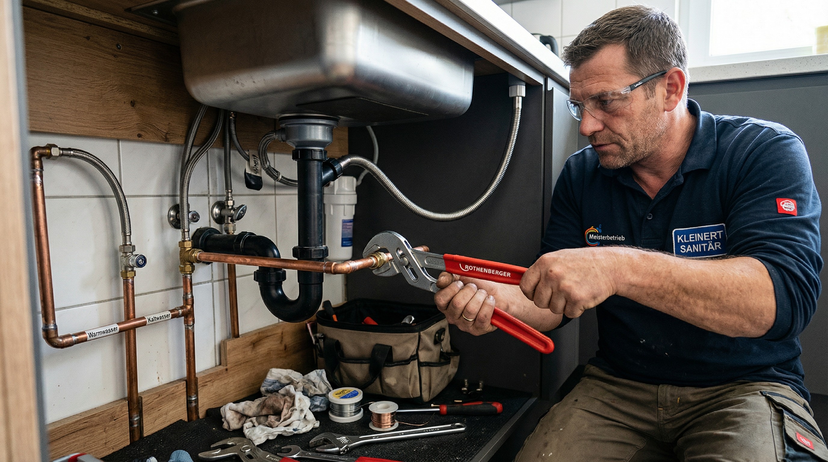 Santo GmbH, Sanitärtechnik - Klempnerei – Sanitärinstallateur Kippenheim